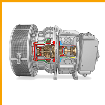 MAN Turbocharger Spare Parts - Rotor, Bearings, Nozzle Ring, Casings